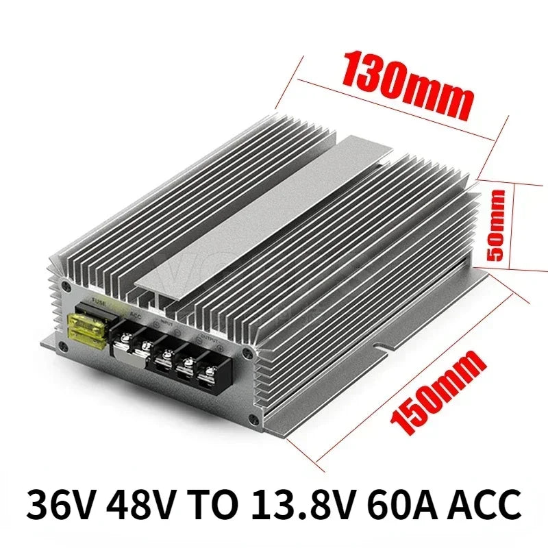 36V 48V TO 12V 13.8V 5A-60A Voltage Reducer Step Down DC DC Buck Converter 48 Volt to 13.8 Volt Buck Power Module Transformer Oasis Select 48V TO 13.8V 60A ACC China Mainland