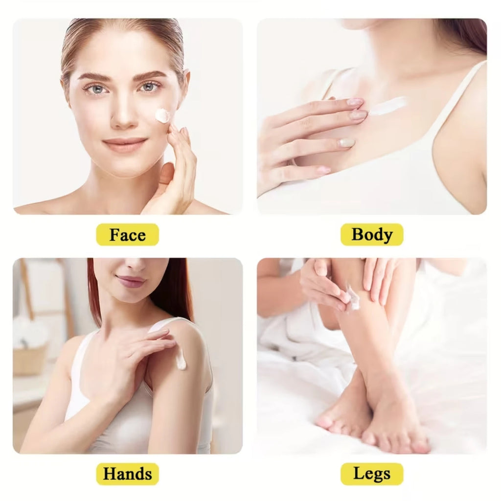 Donkey Milk Body Cream – Hyaluronic Acid & Coconut Oil 60g Body Moisturizer Cream Oasis Select