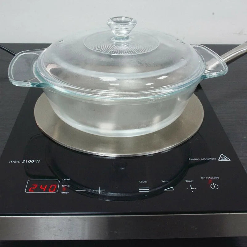 Induction Heat Diffuser Plate – Stainless Steel & Aluminium