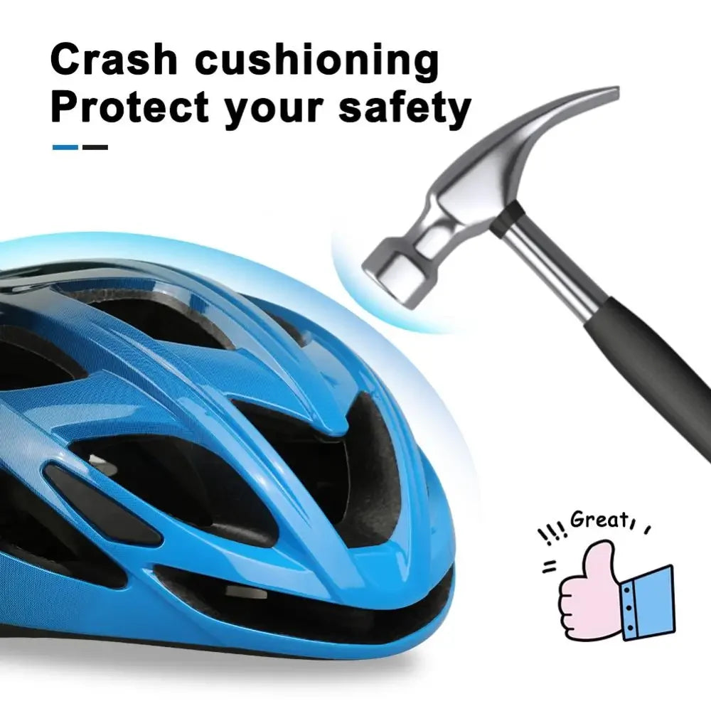 Ultralight Cycling Helmet for Women Men Sports Speed Skating MTB Racing Bike Safety Cap Bicycle Equipments Oasis Select