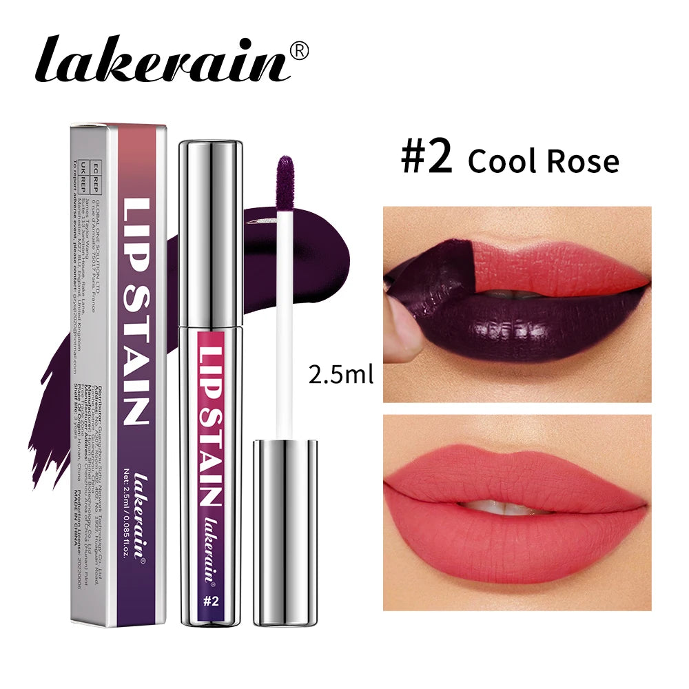 Peel Off Lip Stain Reveal Long Lasting Waterproof Pink Lip Tint Transfer Proof Non-stick Cup Natural Lip Stain Women's Cosmetics Oasis Select 2