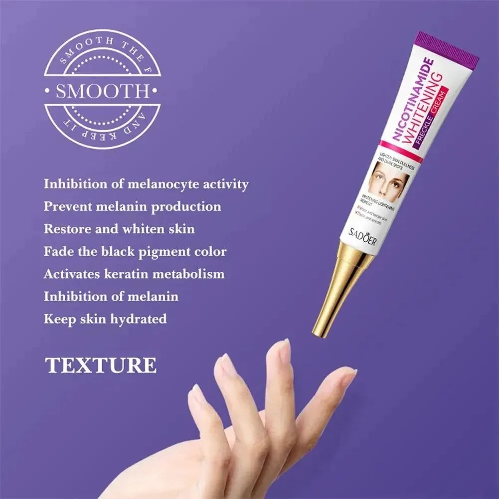 SADOER Freckle Removing Cream Nicotinamide Face Cream for Faical Moisturizing Nourishing Hydrating Firming Spot Facial Creams Oasis Select
