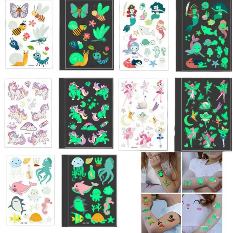 36 colors Colorful Glitter Temporary Tattoo Set Glitter Powder Makeup Brush Tattoo Glue Tattoo Party Face Body Art Kits For Kids Oasis Select