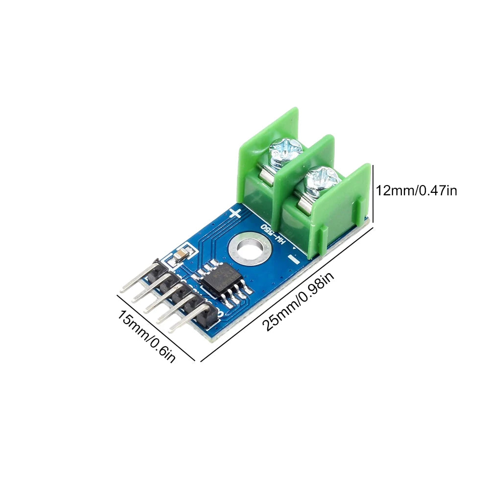 MAX6675 K-Type Thermocouple Temp Sensor Module SPI for Arduino Temperature Sensor Module Oasis Select