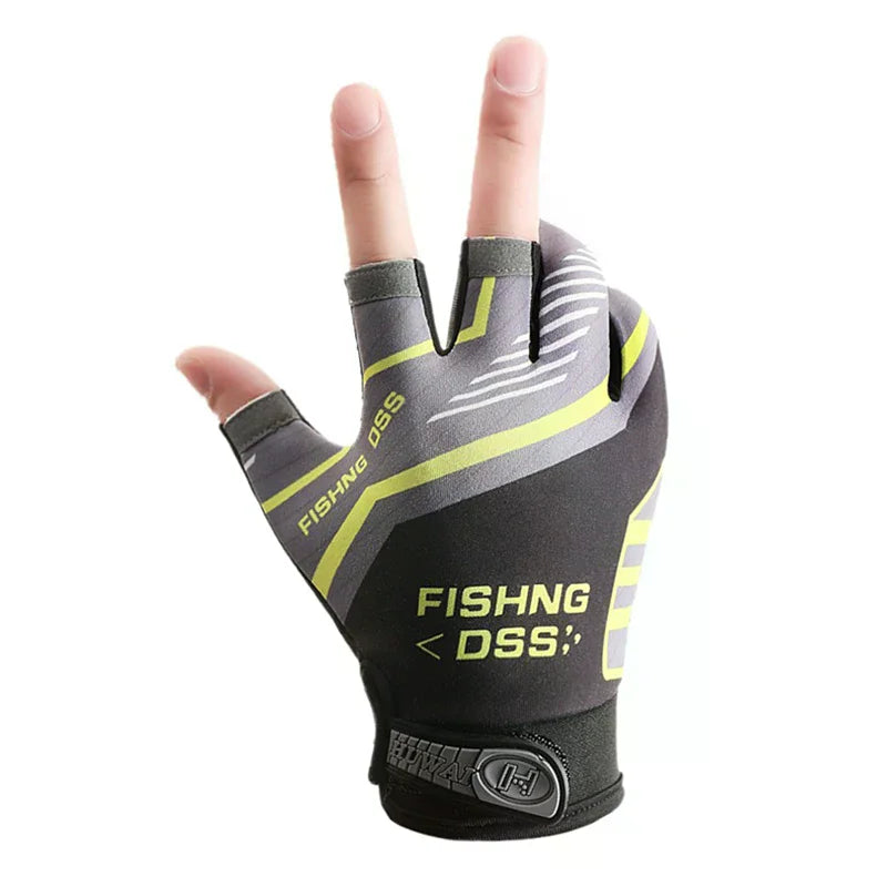 Hot Sale Hot Sale Fishing Gloves, Fishing Routes, Sun Protection, Anti Slip, Ice Silk Breathable Thin Gloves Oasis Select