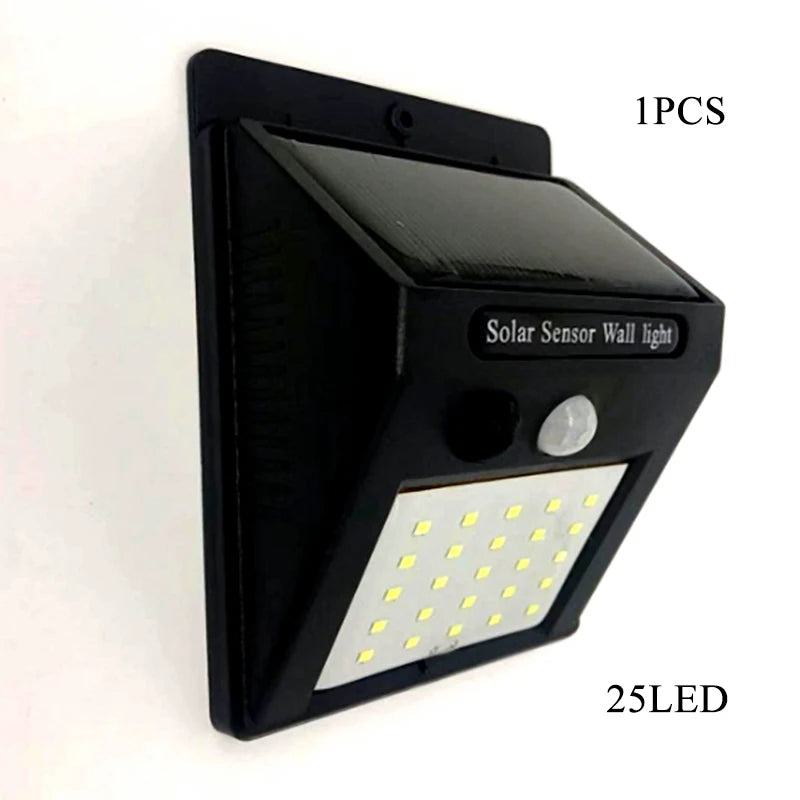 Hot Sale 20~30 LED Solar Light Wireless Sensor Waterproof Solar Wall Lamp Outdoor Motion Garden Decoration Spotlights Oasis Select Y008-H