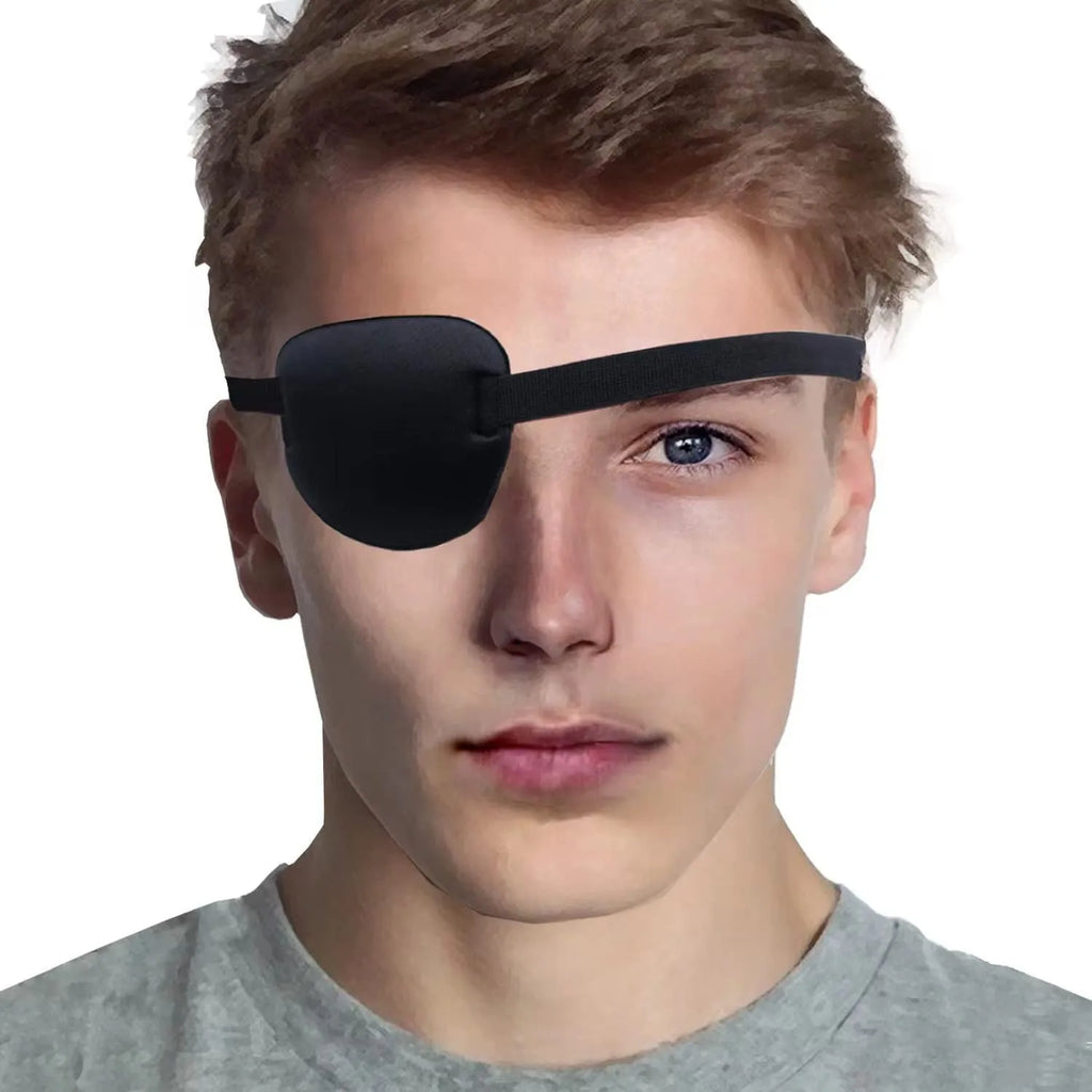 1 Pcs Eye Patch Eye Patches For Adults Adjustable Soft Amblyopia Lazy Eye Patches For Left Or Right Eyes, For Adults And Kids Oasis Select