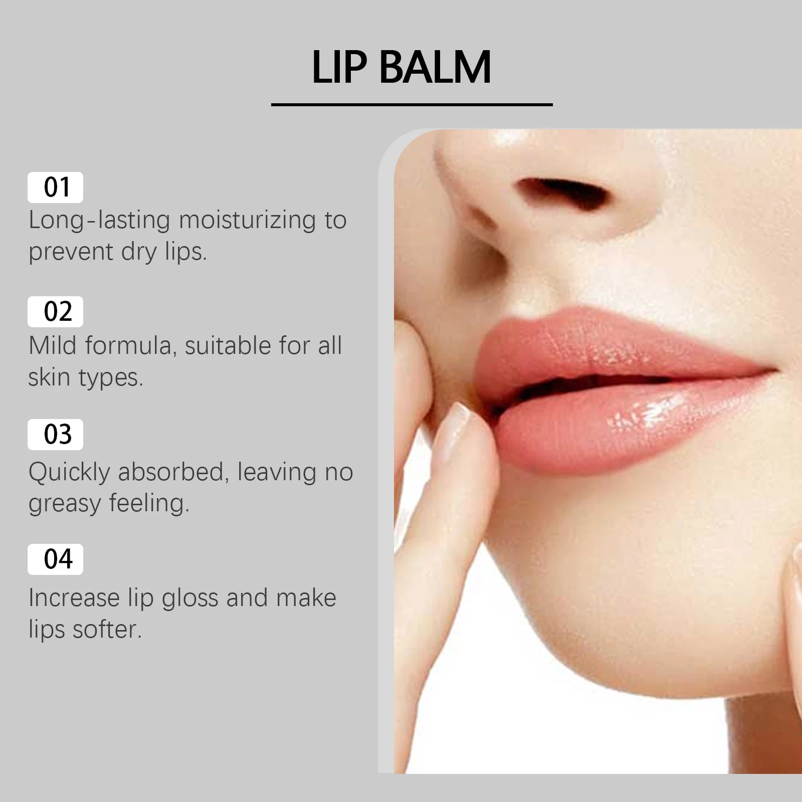 Hoygi Nourishing Lip Balm – Deep Moisture & Gentle Exfoliation
