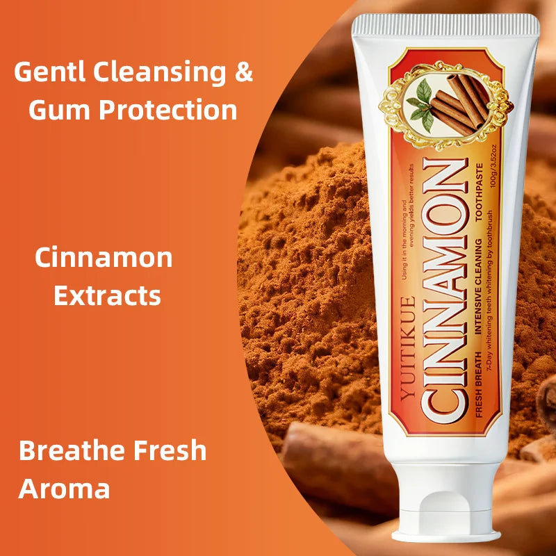 YUITIKUE Cinnamon Toothpaste – Gum Protection & Fresh Breath