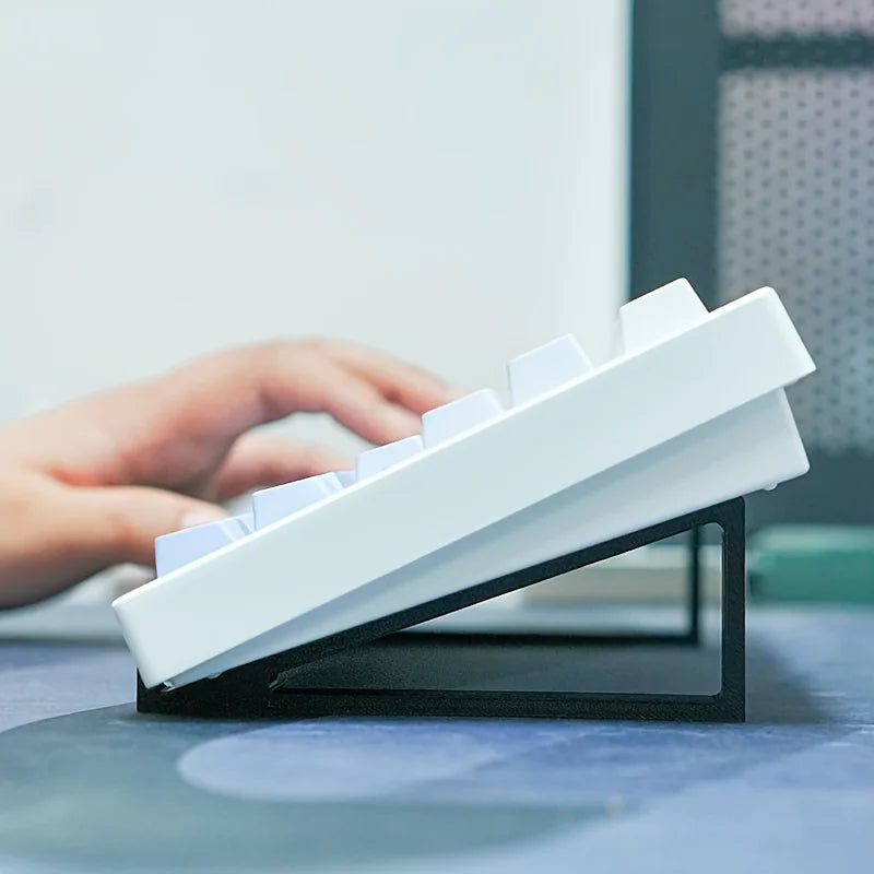 Keyboard Elevated Stand, Simple Monitor Stand, Raised Keyboard Angle, Comfortable Typing, No Sliding Pad Design Oasis Select
