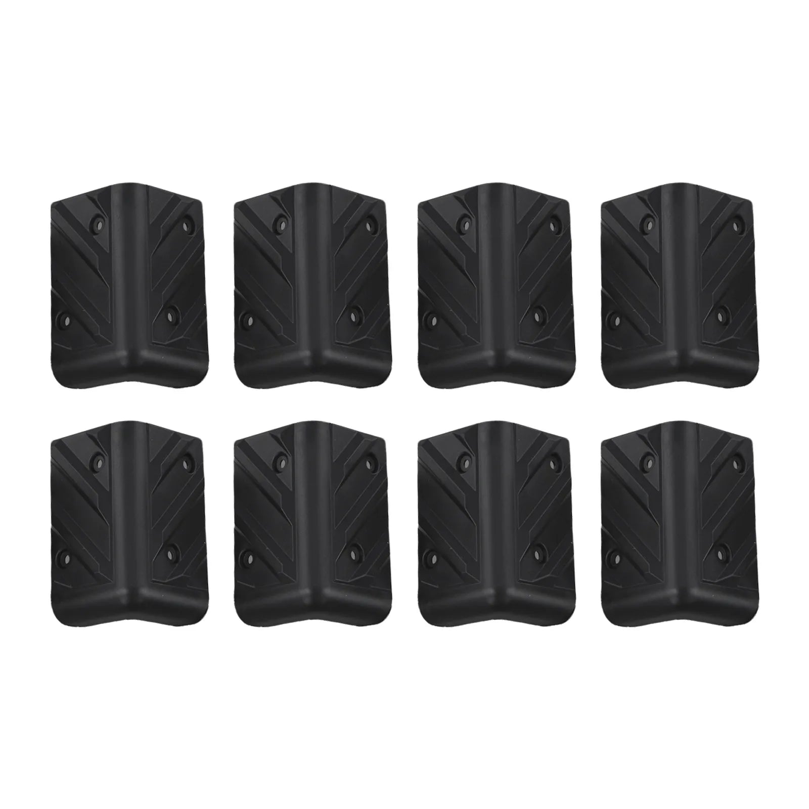 100% Brand New Corner Protector Speaker 3.5mm 8pcs Black Case Lightweight Plastic Polypropylene Protection Speaker Oasis Select