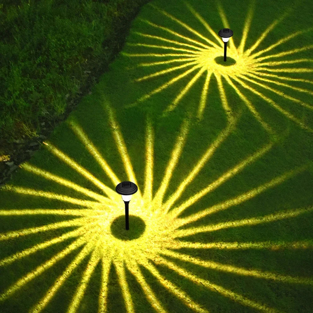 HVIERO Solar LED Garden Stake Lamp | IP65 Waterproof Outdoor Light