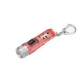 Mini Keychain Flashlight LED Rechargeable Torch Portable Magnetic USB Charging Flashlight High Power Camping Long Range Lantern Oasis Select XA819 red