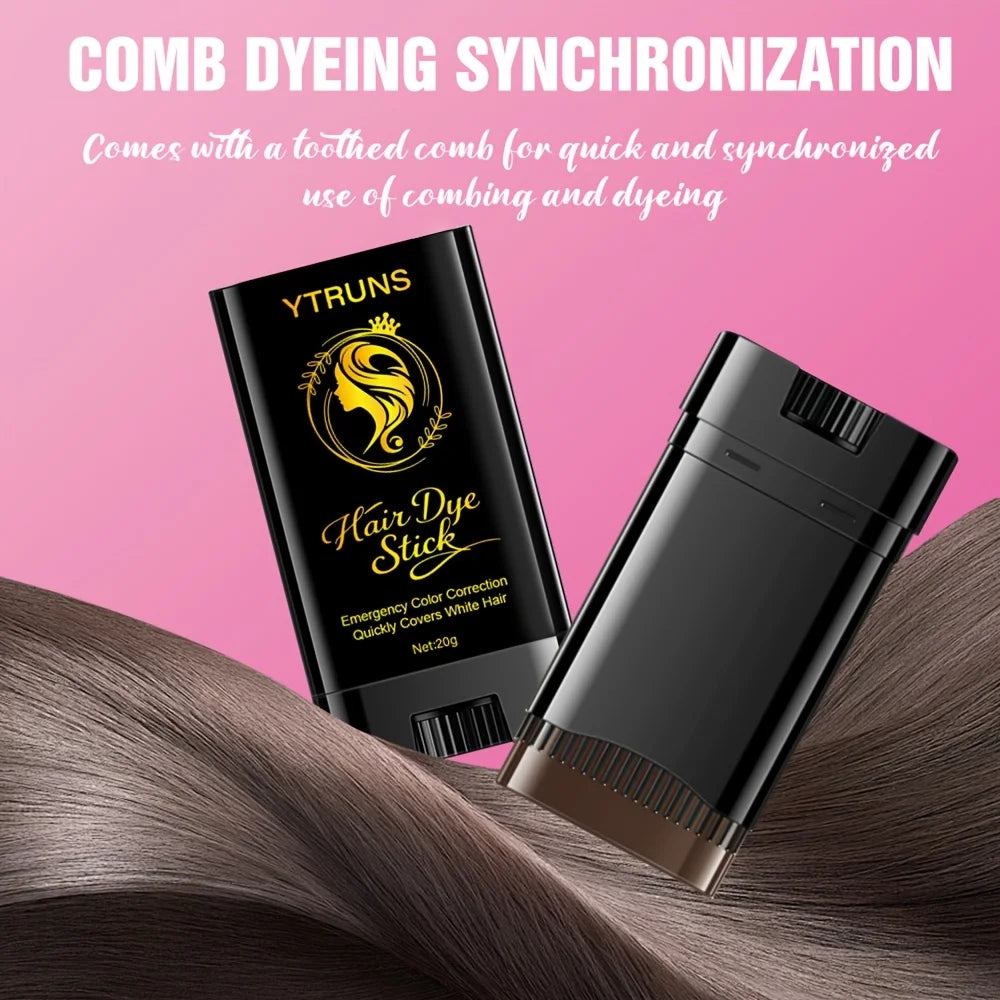 Instant Root Touch-Up Hair Dye Stick – Gray Hair Concealer