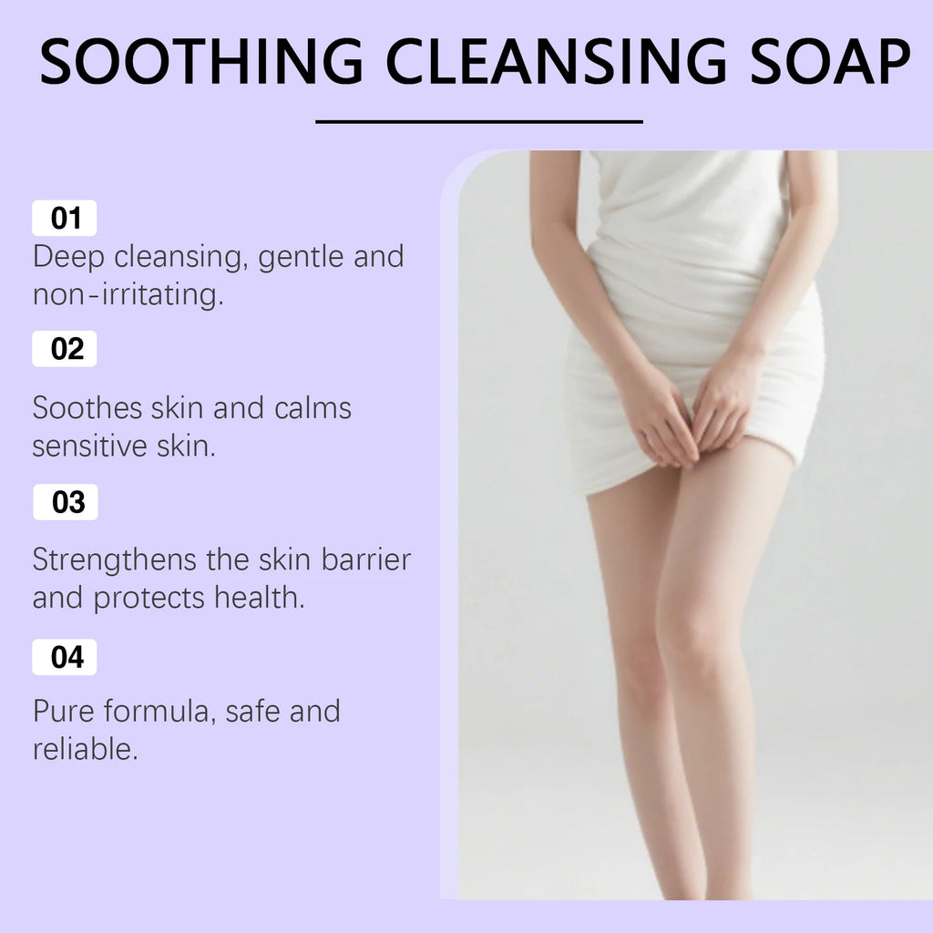 Herbal Skin Cleansing Soap Strengthening Skin Barrier – Gently Cleanses the Whole Body Leaves Skin Soft and Fragrant Soap Oasis Select