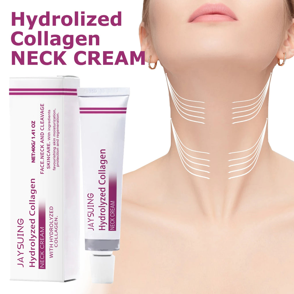 Hydrolyzed Collagen Neck Cream Firming Delaying Aging Increase Skin Elasticity Reduce Fine Lines Moisturizing Neck Care Lotion Oasis Select