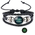 Glow in the Dark Zodiac Constellation Bracelet | All 12 Signs Constellation Bracelet Oasis Select Aquarius