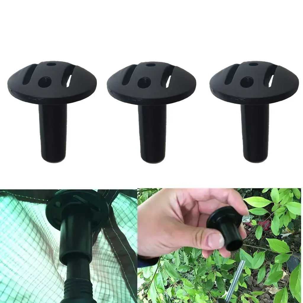 Tent Support Rod Hiking Stick Tip Cap Cover Puncture Proof for Tarp Oasis Select