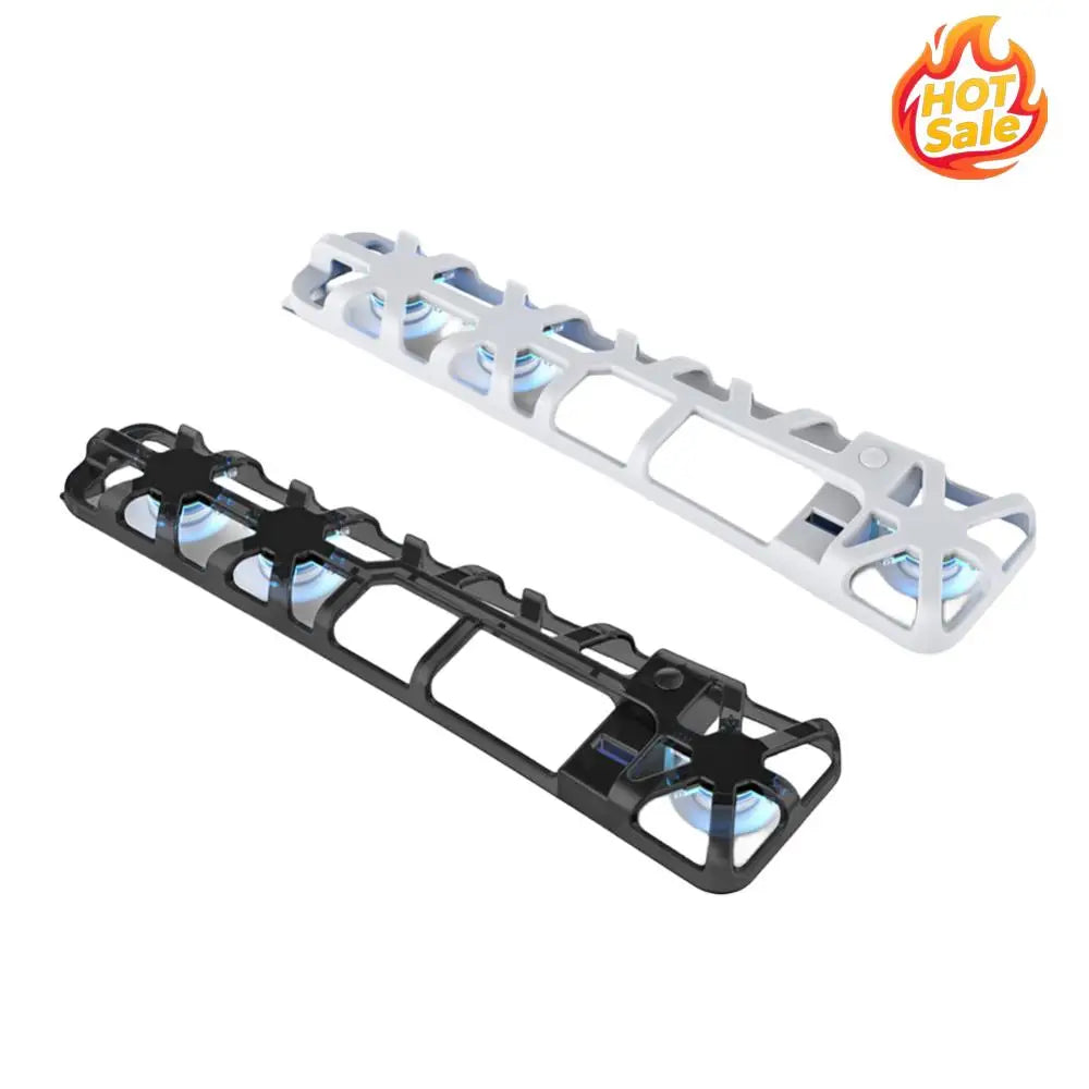 Cooling Fan with LED Light and 3 Fans Efficient Cooling System USB DC 5V Game Console Rear Cooling Fan 1100 RPM for PS Slim Oasis Select