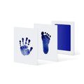 Pet Dog Footprint Handprint Pad Safe Non-toxic Printing Pad Pet Footprint Baby Paw Footprint Pad Oasis Select Blue