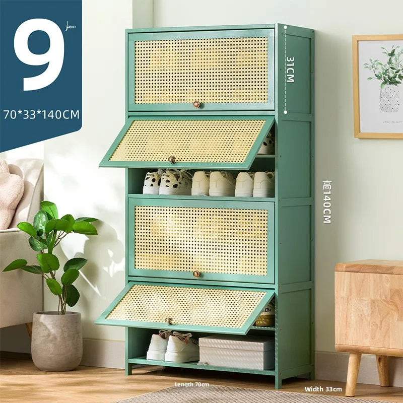 Shoe rack large-capacity economical simple household door shoe cabinet dormitory dormitory good-looking dust-proof Oasis Select ninth floor 70