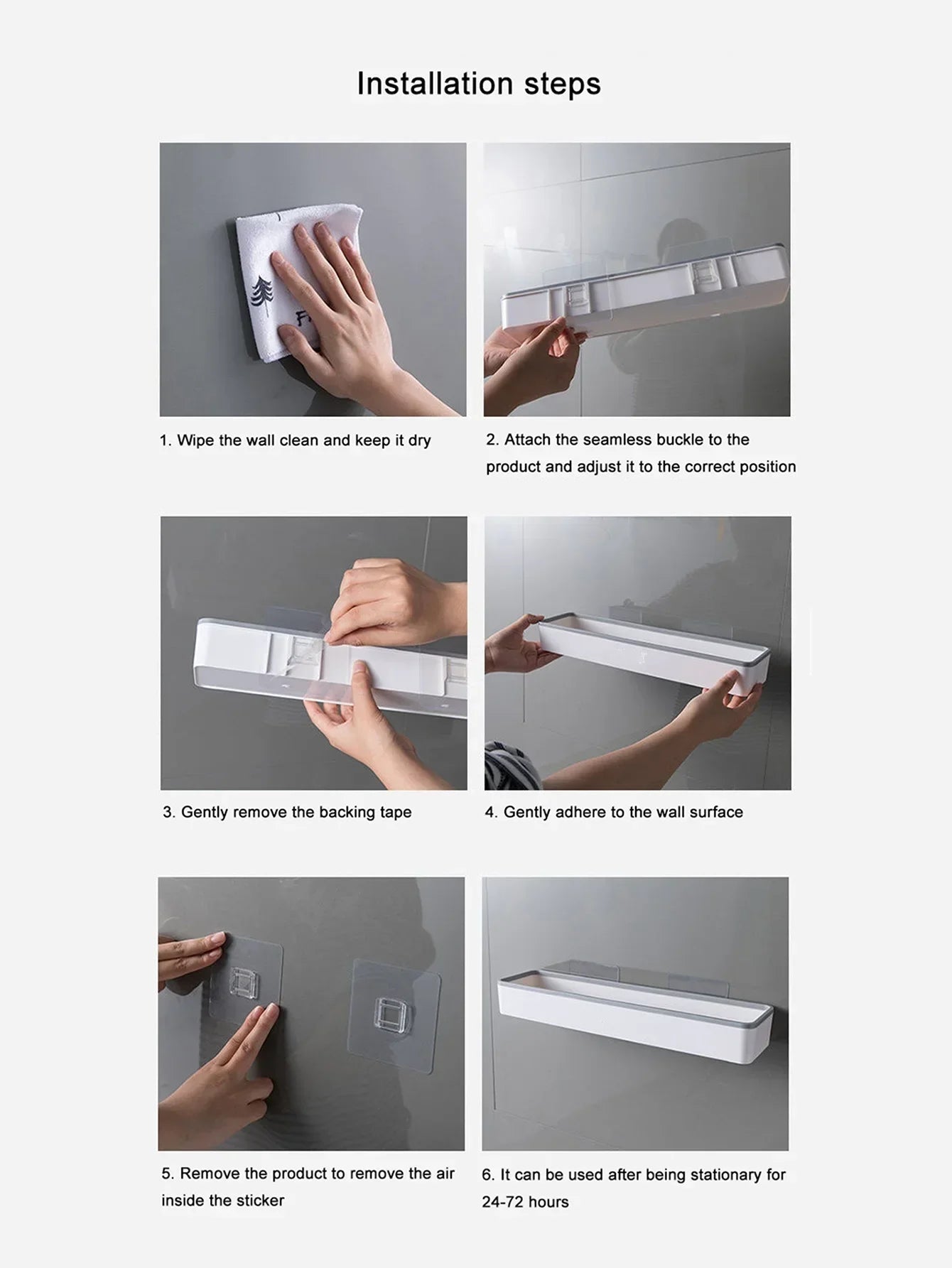 Toilet Bathroom Storage Cabinet Rack Wall Hanging Hole Free Multifunctional Artifact Above Toilet Rack White Shelf Organizer Oasis Select