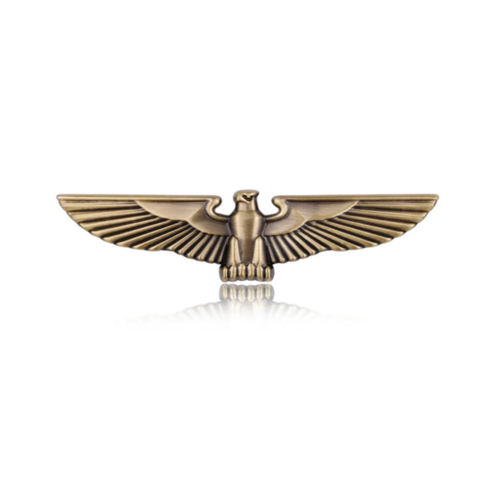 3D Eagle Wings Car Stickers Emblem Decals Sticker Emblem Badge Decal Car Accessories Adhesive Decals For All Vehicles Oasis Select Bronze
