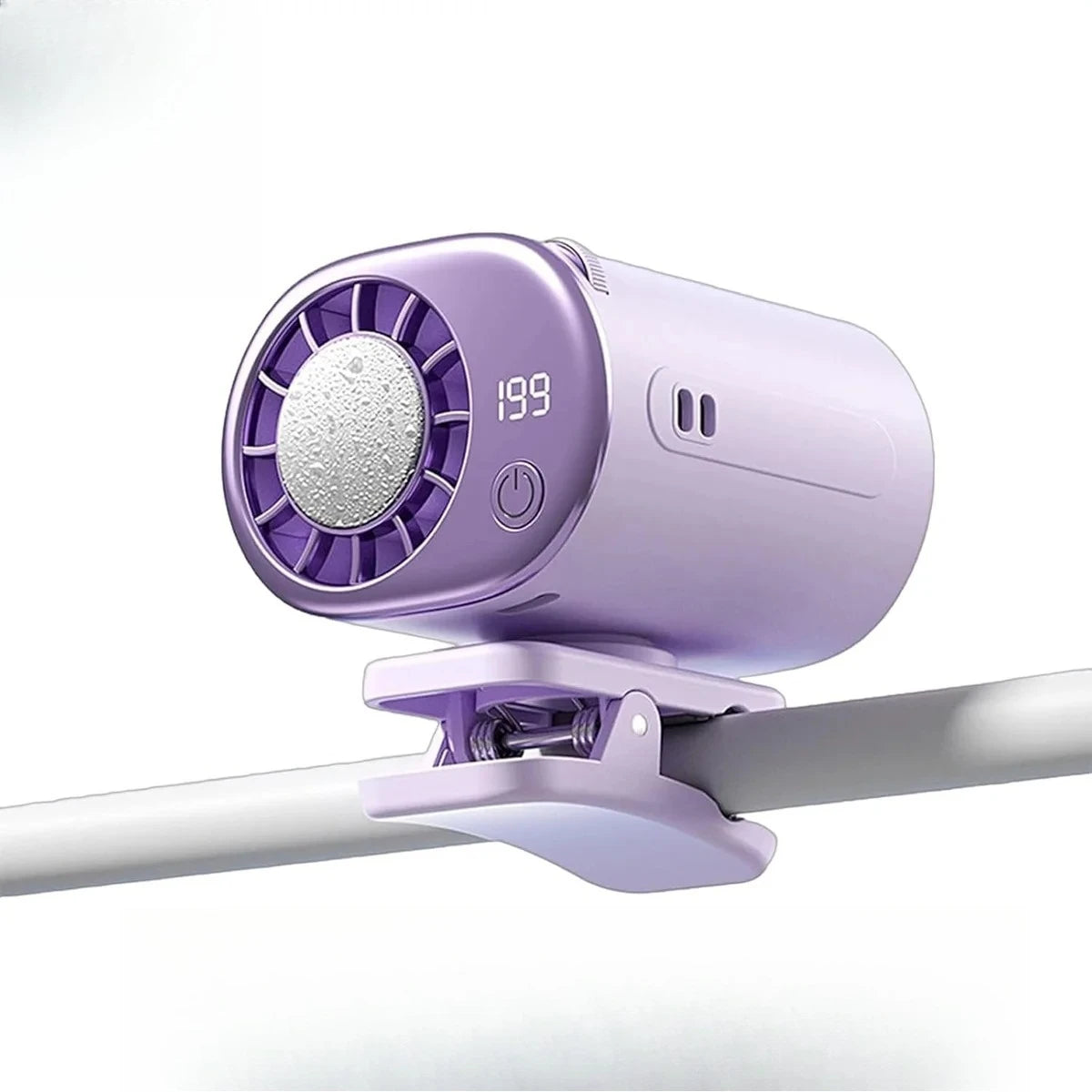 USB Clip-On Portable Neck & Waist Hanging Cooling Fan