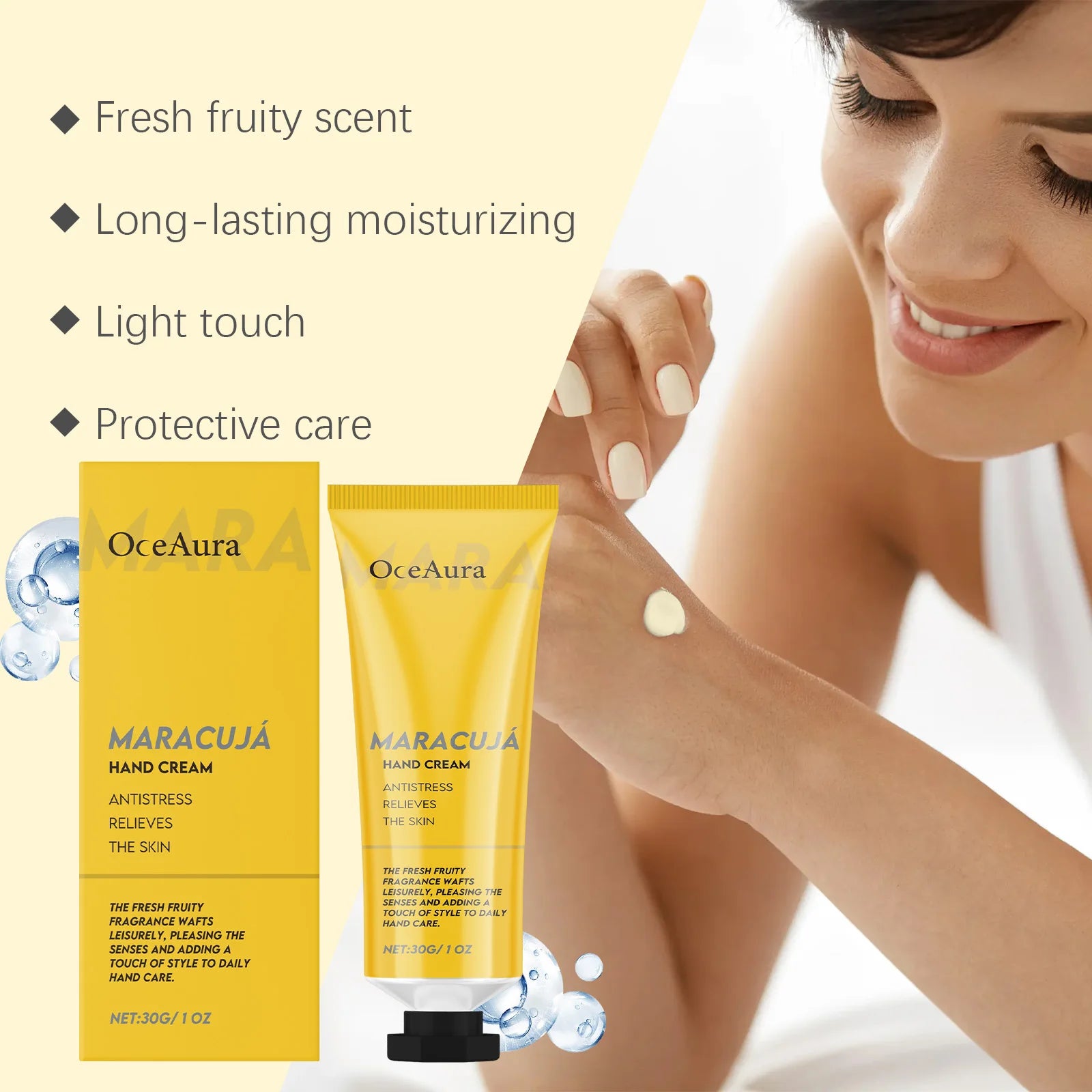 OceAura Moisturizing Hand Cream – Anti-Crack & Fast-Absorbing Moisturizing Hand Cream Oasis Select