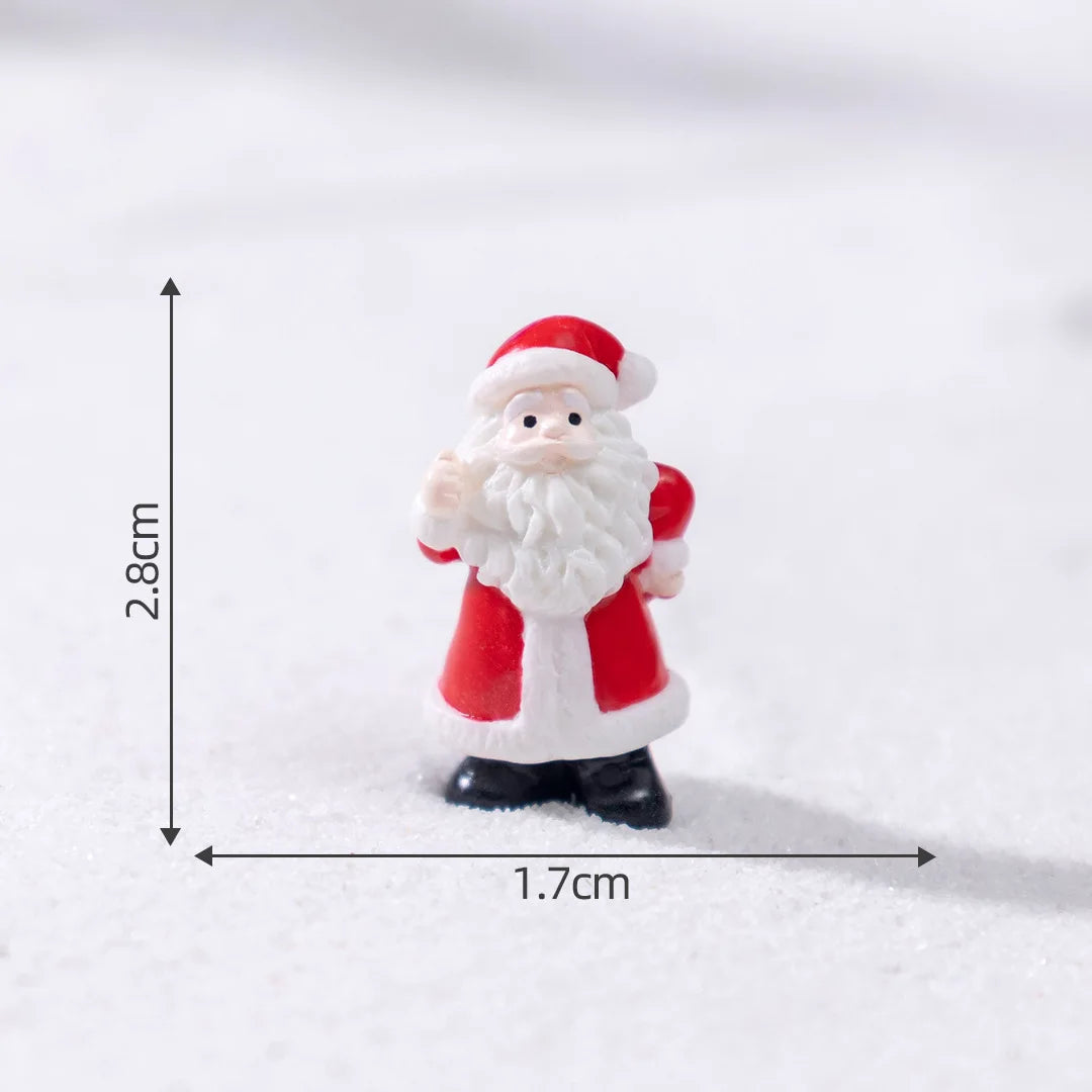 Mini Christmas Decorations For Home Santa Claus Snowman Christmas Tree Reindeer Doll Ornaments Home Decor New Year Child Gifts Oasis Select C