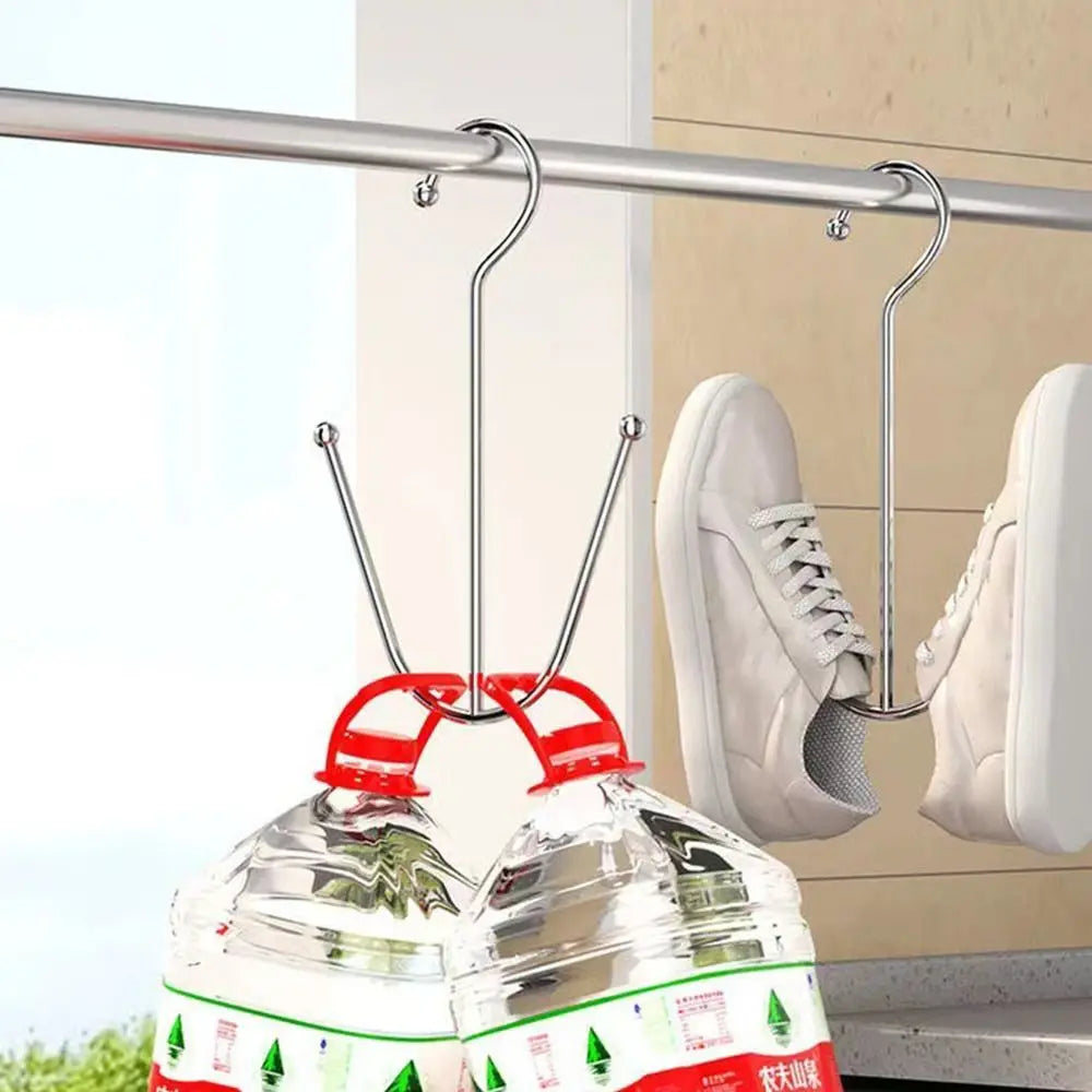 Hanging Shoe Drying Rack – Stainless Steel Space-Saving Hook