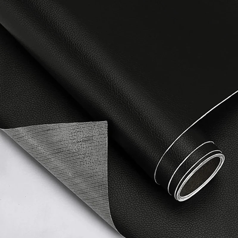 Solid Color Lychee Texture 58cm Thickened Wear-Resistant Self-Adhesive Leather Sofa Repair Sticker Multi-Purpose Protective Film Oasis Select