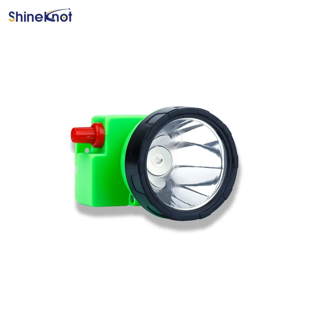 SHINEKNOT Rechargeable LED Submersible Headlamp Lithium Ion Head Mounted Outdoor Camping Hiking Waterproof Lightweight Headlamp Oasis Select