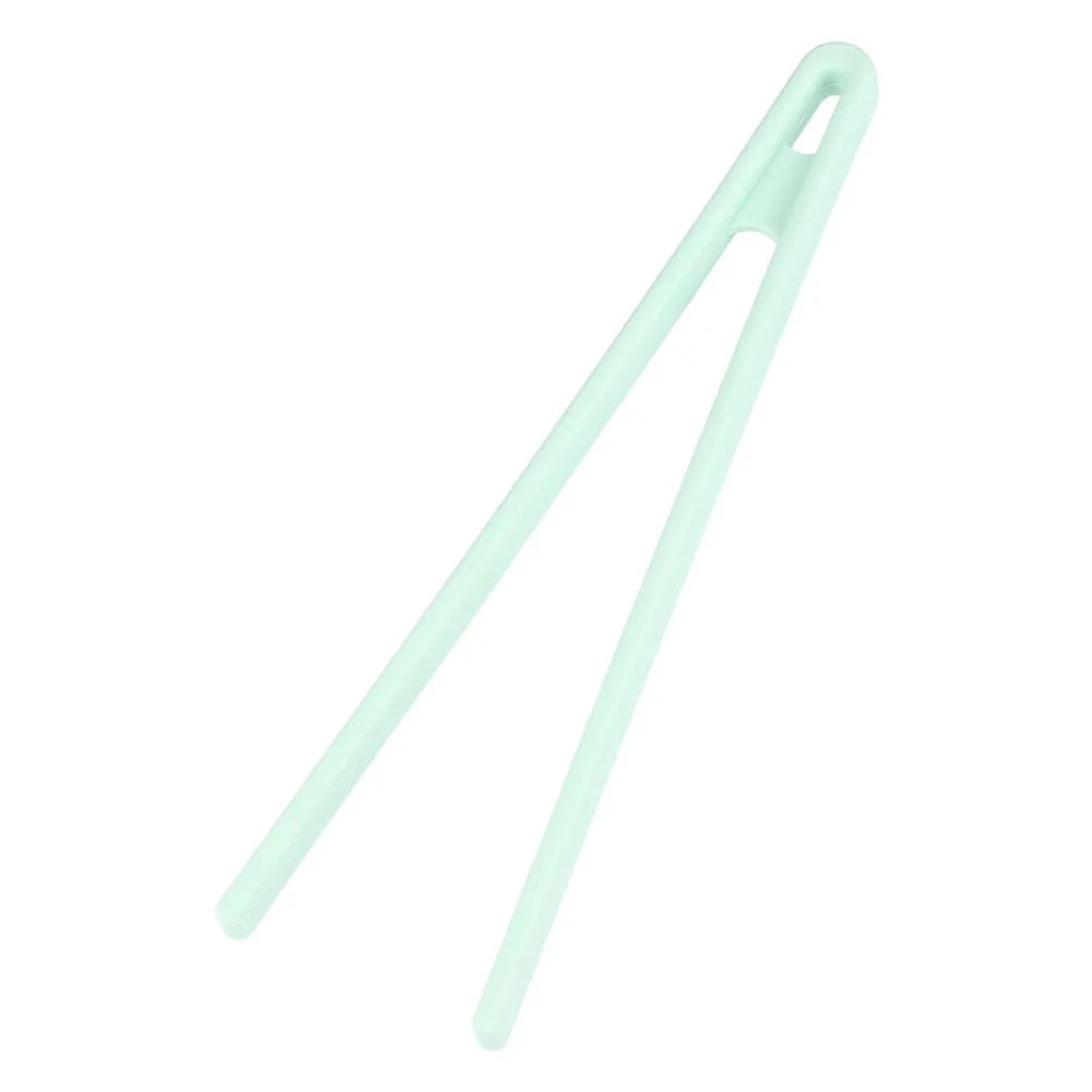 Silicone Bread Clip One-piece Design Anti-hot Anti-slip Multifunctional Food Holder Spaghetti Tongs Kitchen Tools Accessories Oasis Select Fresh green