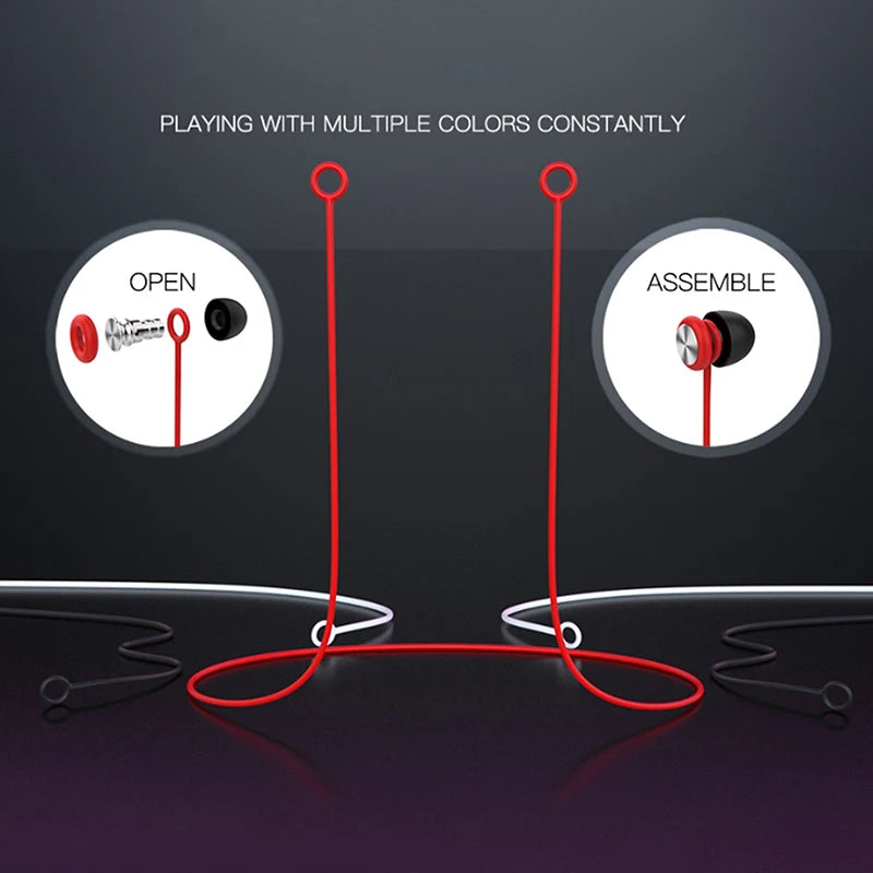 Outdoor Earplugs Earbud Lanyard Work Travel Sleep Connector Cord Anti-lost Rope Silica Gel Earphone Strap Oasis Select