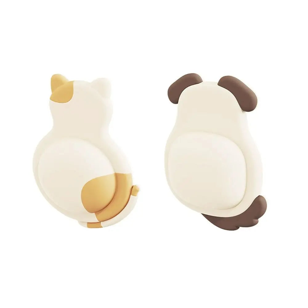 1/2Pcs New Soft Rubber Door Stopper Self Adhesive Shockproof Protection Stickers Mute Design Anti-slip Handle Bumper Home Oasis Select