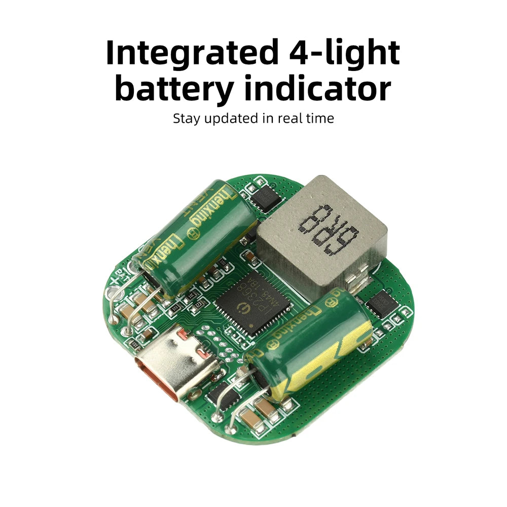 IP2368 100W Bidirectional Buck-Boost Charge/Discharge Fast Charging Module for 2-5S Lithium Batteries Temperature Protection Oasis Select