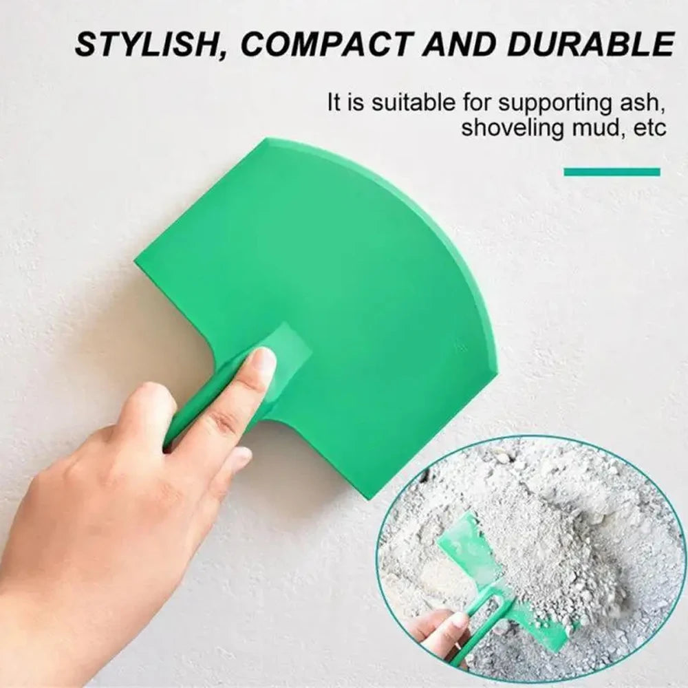 1/2Pcs Curved Bucket Scoop Scraper Spackle Paint Putty Knife Drywall Finishing Plaster Scraping Decals Patch Construction Tools Oasis Select