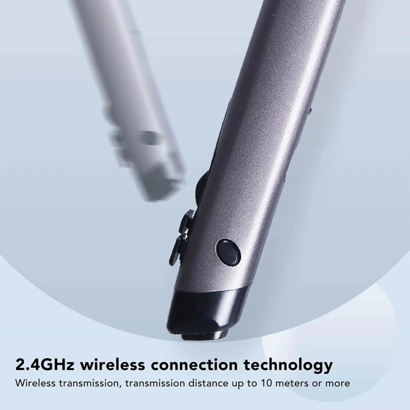 WISH Wireless Mouse Pen 2.4G Optical Pocket Pen Mouse With Function For Laptop Tablet Smartphone Wireless Mouse Pen Oasis Select