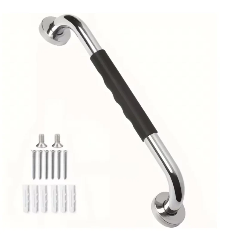 Premium Stainless Steel Shower Grab Bar Set - Anti-Slip,Durable Safety Handle for Seniors & Handicap-Easy Install,Fits Bathtubs Oasis Select