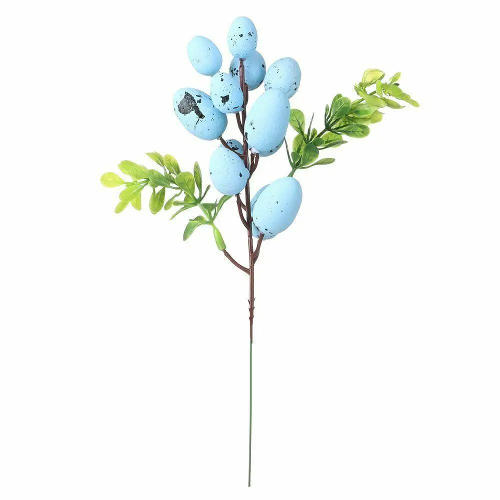 Easter Egg Flower Branch DIY Spring Tree Decoration | Rabbits
