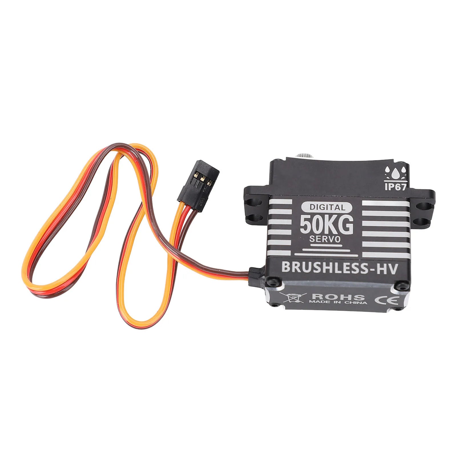 Brushless Servo 50KG Full Metal Water Proof High Torsion 180 Degree Potentiometer Type High Torsion Brushless Servo Oasis Select