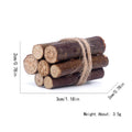 3Bundles 1:12 Dollhouse Miniature Bonfire Firewood Model Party Living Scene Decor Toy Doll House Accessories Oasis Select 3 Bundles