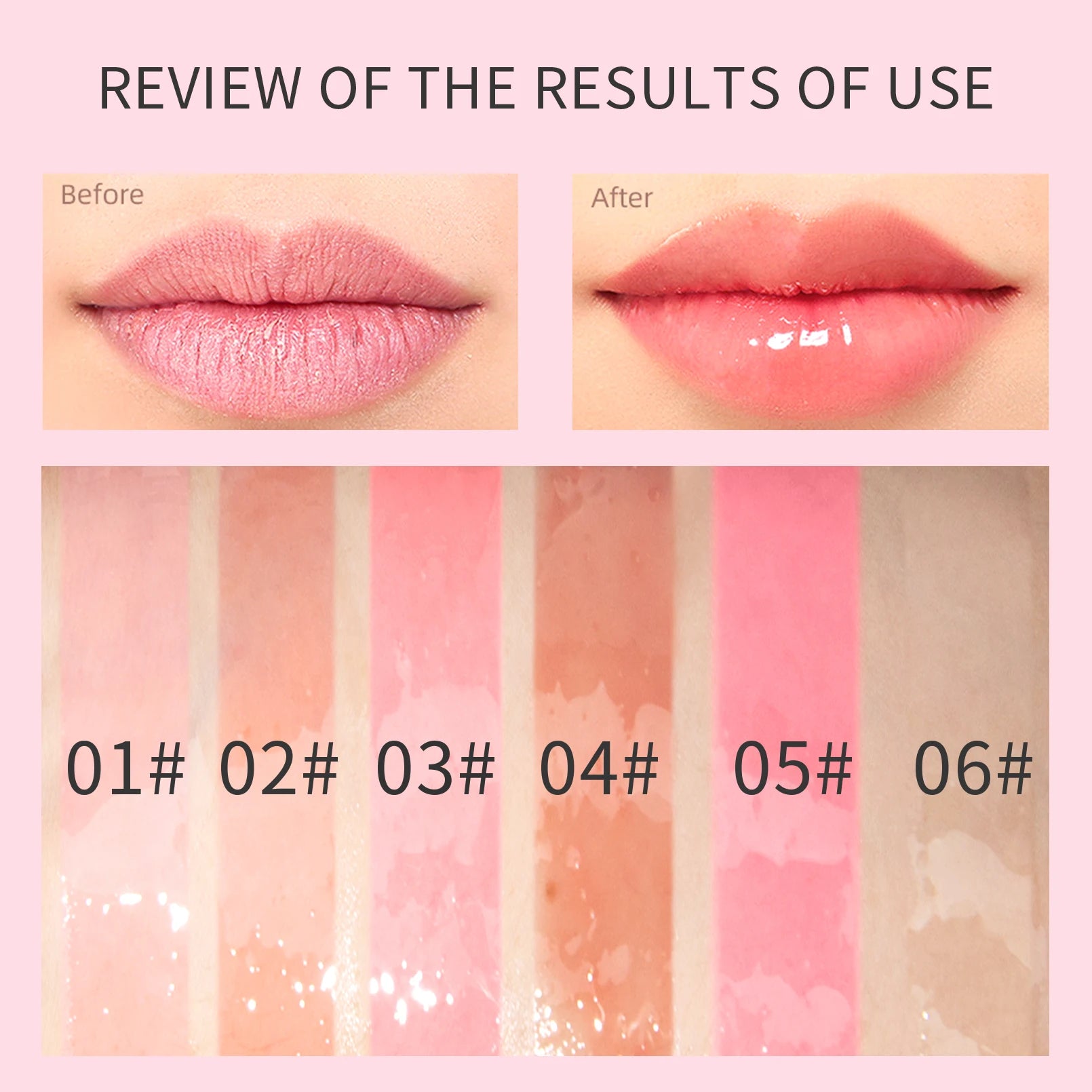Hello Kiss Crystal Jelly Lip Oil – Tinted Plumping Gloss