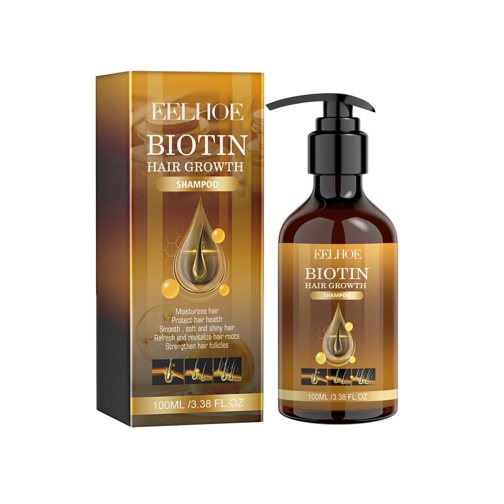 Biotin Hair Growth Products Fast Growing Oil Conditioner Frizz Damaged Repair Hair Thinning Soap Nourish Root Dense Hair Shampoo Oasis Select Hair Shampoo 100ml