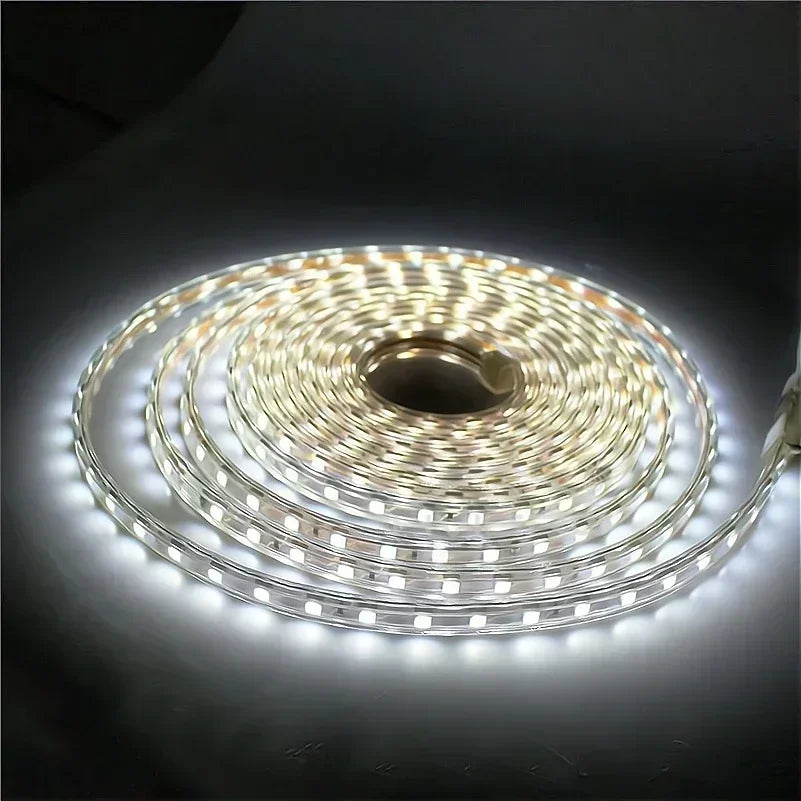 HVIERO 1M IP67 Waterproof 5050 SMD LED Strip Light 220V
