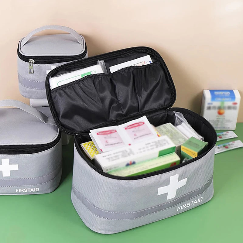 Portable First Aid Kit, Travel Medicine And Medication Storage Bag Oasis Select
