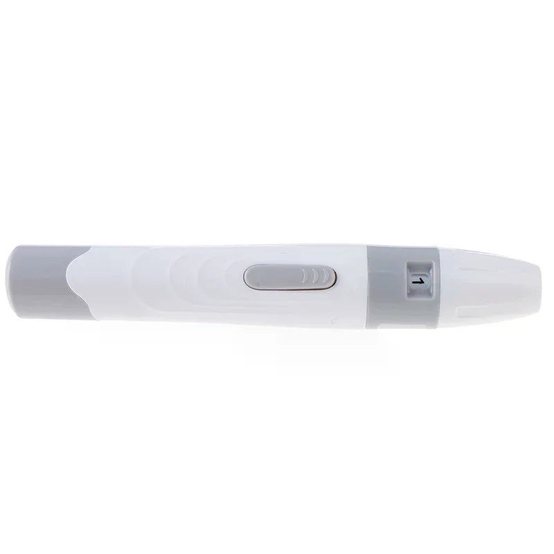 Lancet Pen Lancing Device for Diabetics Blood Collect 5 Adjustable Depth Blood Oasis Select