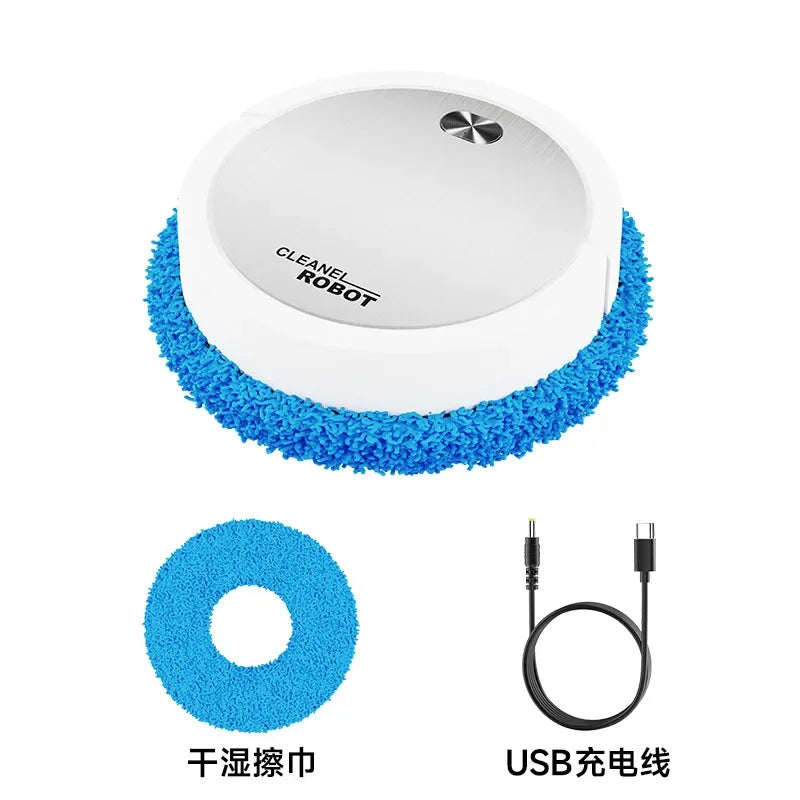 GUOHE Smart Robot Mop – Wet & Dry Floor Scrubber, 180-Min