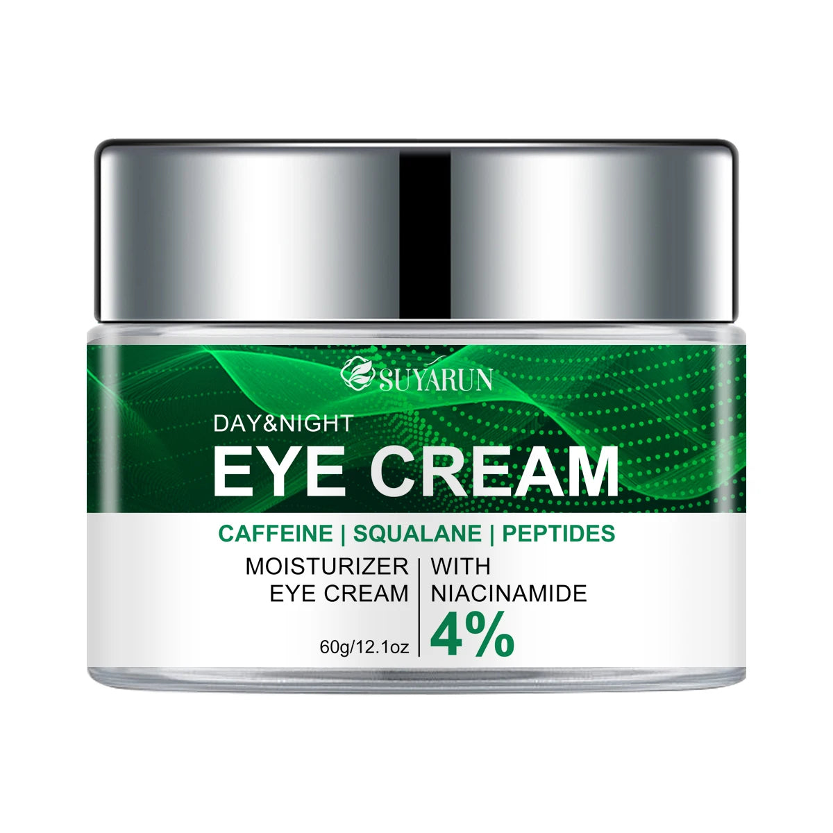 SUYARUN Niacinamide & Squalane Anti-Aging Eye Cream | Glass Jar
